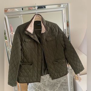 Ralph Lauren - Quilted Jacket - Faux Sherpa Collar